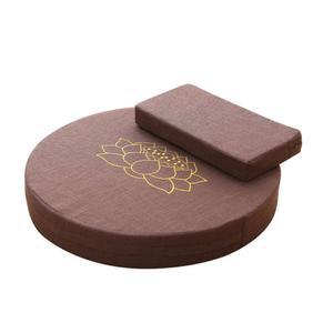 원형 명상 방석 불교 참선 가정용 왕골 다도 큰방석 기도방석 요가 108배