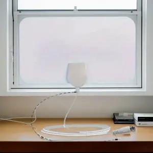 dmb안테나 1080P HD 디지털 실내 TV 안테나 200마일 범위 가정용 호텔 공중 신호 수신기