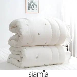 [시아미아]윤스홈 아니카 프리미엄 워싱광목 차렵이불 퀸 킹(특대형)