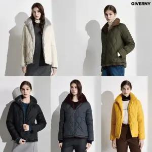 [하프클럽/지베르니](최종가) 지베르니 리버시블 faux밍크퍼 점퍼 1종