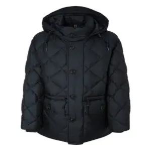 헤지스 남성 25FW [시즌오프][클래식] [Lightweight] 네이비 후드 탈착 카라코람 구스다운 패딩 점퍼 HZJU