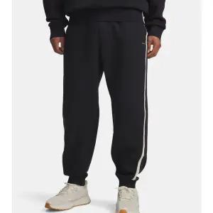 [언더아머](의정부점)6005696 - 001 블랙 남성 아이콘 헤비웨이트 립 조거 팬츠 트레이닝바지 기모 긴바지