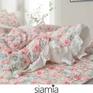 [시아미아]윤스홈 에세이 광목 가을 겨울 차렵이불 퀸 킹(특대형)