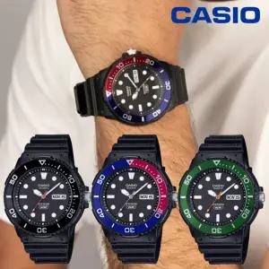 [카시오]다이버 디자인 남성 학생 패션 손목시계