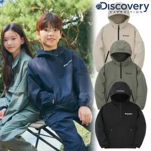 [디스커버리키즈](대전신세계)신학기추천(정상가109,000)키즈 우븐 트레이닝 후드 아노락 DKTR33044