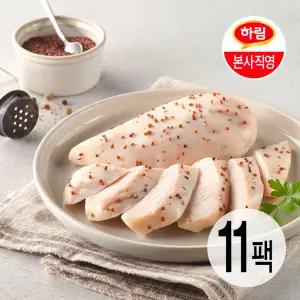 하림이닭 닭가슴살 퀴노아&페퍼 115g 11팩