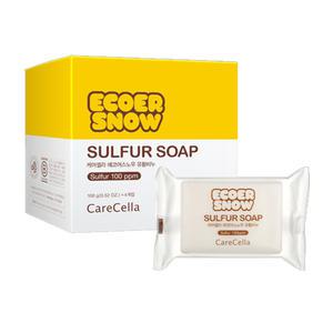 지쿱 케어셀라 에코어스노우 유황비누(4개입)