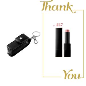 헤라 블랙 키링 & 헤라 루즈클래시 427호 핑크얼루어 미니 1.1g 세트