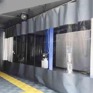 세차장 방수 커튼 방풍 비닐 가림막 자바라 투명 텐트 상점 작업장 부스