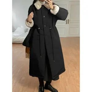 [공구우먼] 버디크 퍼 카라 롱 패딩 [4온스] 84972 빅사이즈 여성의류