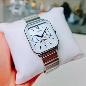 [카시오]문페이즈 시계 남녀 공용 커플 손목시계