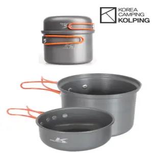 [콜핑] 1인용 코펠세트 야외 취사용 휴대간편 낚시 여행(KFA3543U)