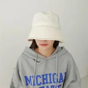 [셀러허브]여자 버킷햇 검정데님 남자 자수 모자 (S8169491)