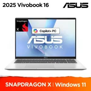 ASUS 비보북 16 X1607QA-MB076W 퀄컴 스냅드래곤X Win11 탑재 코파일럿+ AI노트북