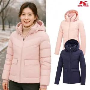 [콜핑] 여성 겨울 웰론 이중소매 등산 패딩 자켓 KSC854SO0W