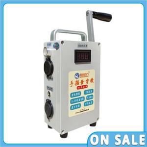 30W 핸드 크랭크 발전기 휴대용 모바일 폰 파워 뱅크 고출력 대용량 12V/5V 야외 수동 커패시터
