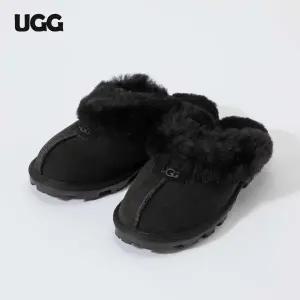 미국 어그 UGG 클래식 코케트 여성 겨울 방한 슬리퍼 5125-BLK