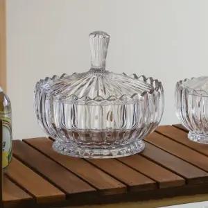 2200ml 유럽풍 플레이팅 유리용기 홈파티 카페 뷔페
