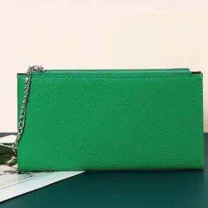 클러치백 체인줄 지갑 장지갑 미니 가방 그린 남녀공용클러치백