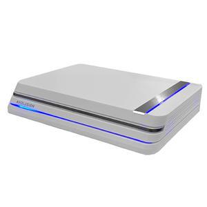 PS5 게임 콘솔용 어볼루전 PRO-X(화이트) 2TB USB 3.0 외장 게이밍 하드 드라이브 - 2년 보증