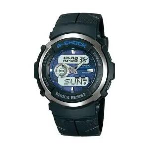 [신세계라이브쇼핑]지샥 G-300-2A 스탠다드 블루 아나디지 콤비 남성 우레탄 시계