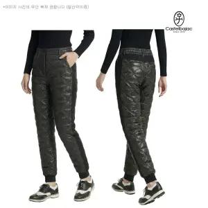 까스텔바작 여성 골프 기모 조거 팬츠 뒷밴딩 패딩 바지 BGEWPT-803