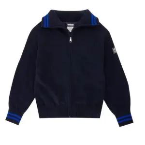 슈페리어 세이브존07 여성 배색포인트 집업 여성 배색 포인트 집업 스웨터 네이비 LFC