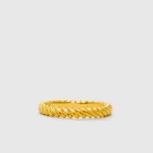 [베티블루] 995 999 24K 꽈배기 꼬임 심플 여성 여자 11.25g 금 링 반지