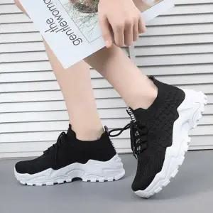 여자 통기성 시즌리스 좋은 망사 큰사이즈 스니커즈