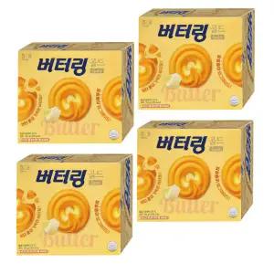 [일상점빵] 버터링 골드 194g X 4갑 대용량 인기 간식 골라담기