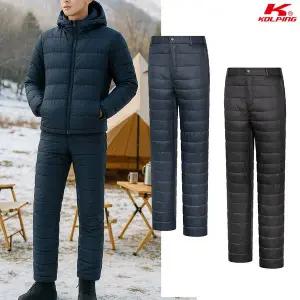[아웃도어스/콜핑]콜핑 남성 겨울 웰론 퀄팅 패딩 등산 바지 KSC957TP9M