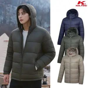 [콜핑] 남성 겨울 보온 웰론 퀄팅 등산 패딩 자켓 KSC678TJ6M