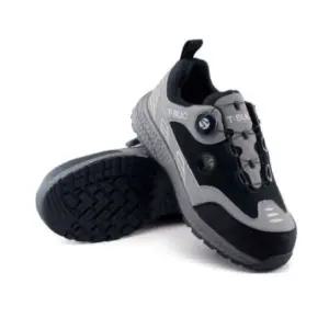 티뷰크 발편한 발볼넓은 논슬립 가죽 작업화 미끄럼방지 초경량 가벼운 안전화 TBS-458