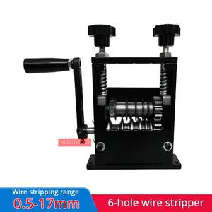 와이어 스트리핑 기계 0.5-60mm² 수동 자동 스크랩 구리 케이블 고효율 필링