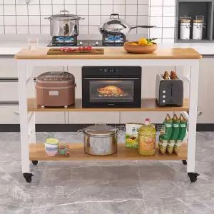 이동식 조리대 테이블 홈바 다용도 선반 다이