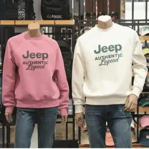 [지프]JEEP 지프 남여공용 기모 레전드 프린트 기모 맨투맨_A JM4TSU896_