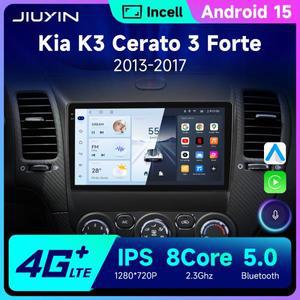 기아 K3 세라토 포르테 3 YD 튜너 2013 2014 2015 2016 2017용 안드로이드15 카플레이 오토 비디오 플레이