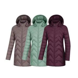 [대구백화점] [콜핑]이보 여성 겨울 중기장 패딩자켓(KUJ6838W 004)