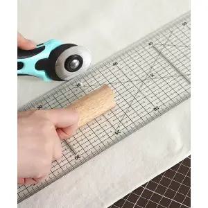 패션스타트 10X60cm 논슬립 미끄럼방지 컷팅자 재단자 시접자 퀼트자