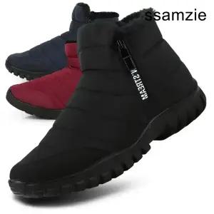 생활방수소재 따뜻한 털안감 남녀 패딩부츠 방한화 겨울털신발 퍼부츠 털신 방한부츠