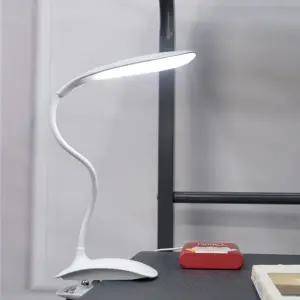 집게형 LED조명 회전이 자유로운 자바라 스탠드