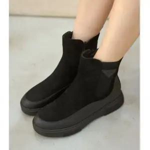 여성 앵클부츠 스웨이드 방한부츠 WFGS88R