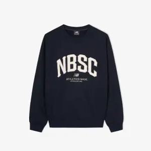 뉴발란스 NBSC 기모 맨투맨 세미오버 공용 B1 NBNCF41023 59 AC