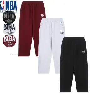 [NBA] 남자 여자 트레이닝 와이드핏 양기모 오버핏 추리닝팬츠 바지 54_TP_011P