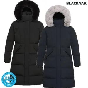 [블랙야크](타임스퀘어점패션관)25년 F/W 여성 중량급 구스다운 폭스퍼 롱패딩 파니 다운자켓 1BYPAWU507