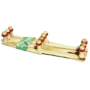 ksr (SM)나무 자바라 옷걸이(대)