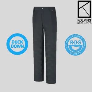 [콜핑] 밴티지 남성 겨울 튜브 덕다운패딩 오리털바지 허리전체밴딩 (KUP9596M)