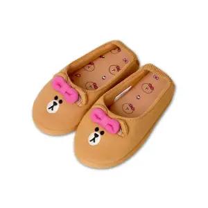 [아트박스]/건종 브라운앤프렌즈 패턴 덧신(초코)