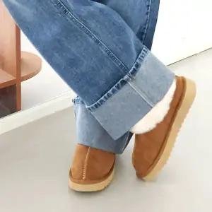 [원더슈즈](천안아산점)큐티드 기모퍼 숏 어그 부츠 3CM GS-J968