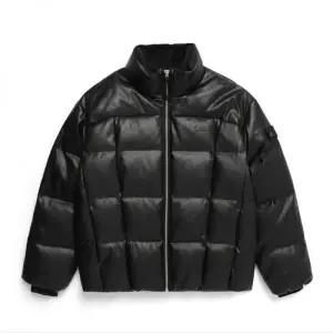 내셔널지오그래픽 N234UDW130 부발루스 레더 푸퍼 다운 점퍼 IC1118741